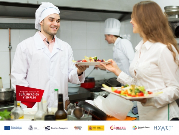 Garantía juvenil: curso de ayudante de cocina y camarero