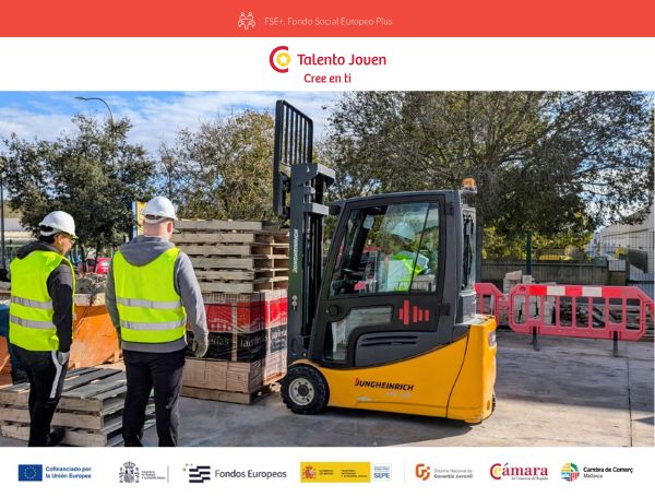 Garantía Juvenil: Curso manejo de carretillas elevadoras