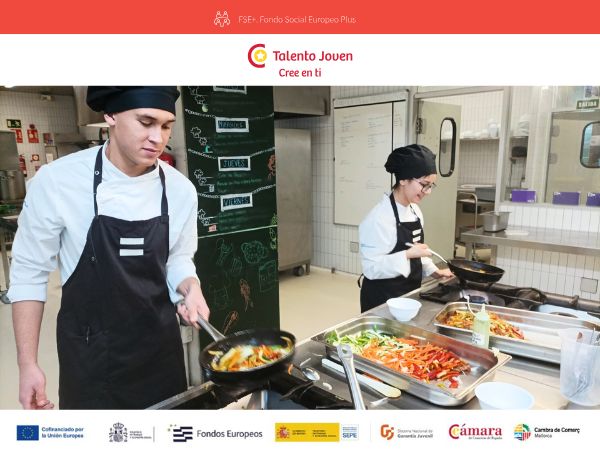 Garantía Juvenil: iniciación hostelería (cocina y sala)