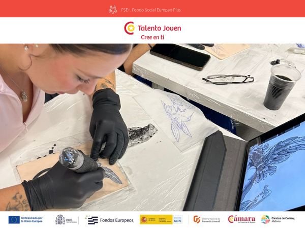 Garantia Juvenil: Curs d’iniciació al tatuatge
